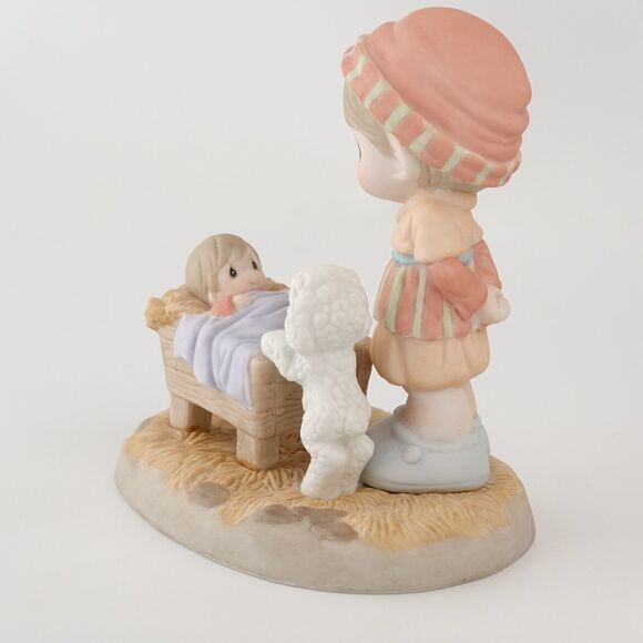 RARE Precious Moments "Come Let Us Adore Him" #101049 Child Jesus 5" - Picture 12 of 16